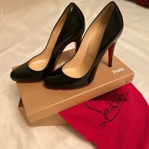 Christian Louboutin black pumps